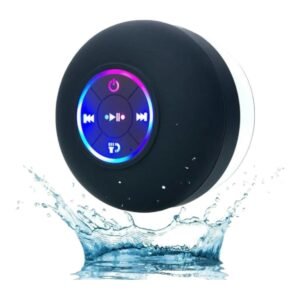 Mini altavoz bluetooth de ducha