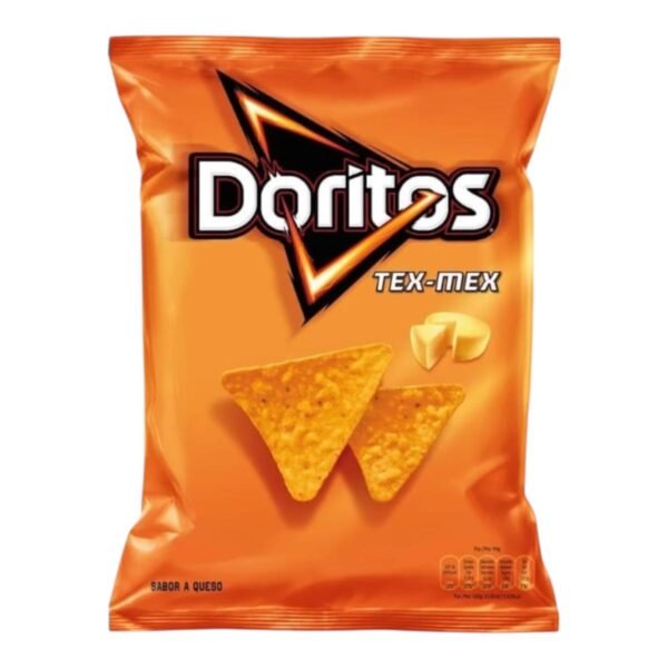 Triángulos de maíz Doritos tex mex