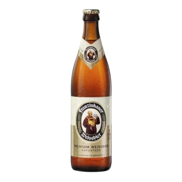 CervezaFranziskaner Weissbier, botella 1 litro