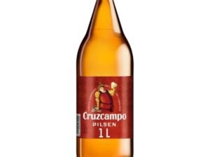 Cerveza Cruzcampo, botella 1 litro