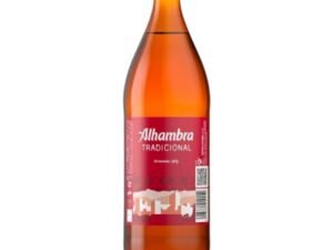 Cerveza Alhambra, botella 1 litro