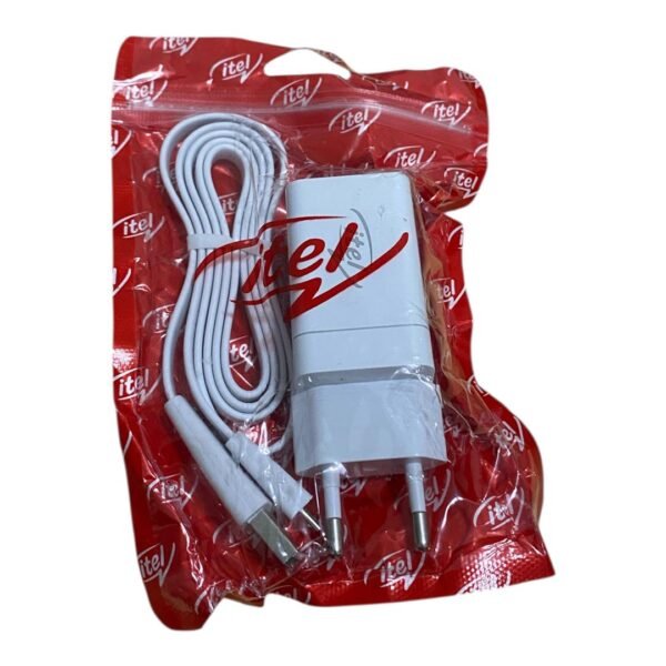 Cargador Itel blanco MICRO-USB