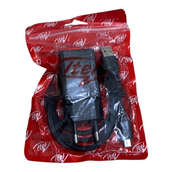Cargador Itel negro MICRO-USB