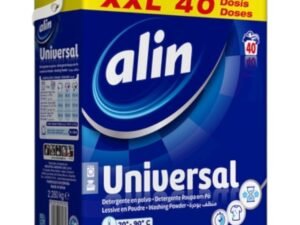 Alin Universal detergente en polvo 40 dosis 2,6 kg