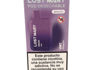 Vaper Desechable Lost Mary bm600 Vmt 20mg 2ml