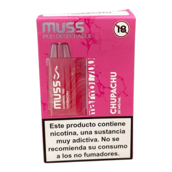 Vaper Desechable Muss Marmol 700 Chupachu 20mg 2ml