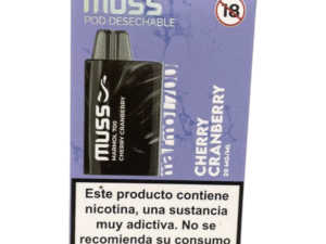 Vaper Desechable Muss Marmol 700 Cherry Cranberry 20mg 2ml