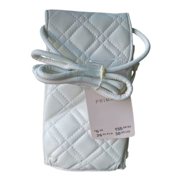 Bolsito para guardar el movil blanco