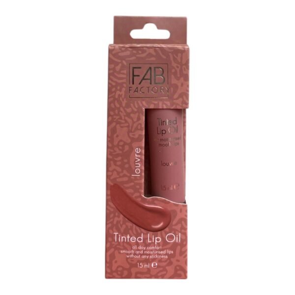 Aceite labial teñido para un brillo natural