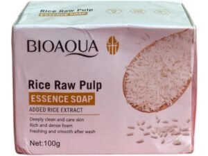 Jabón de arroz blanco