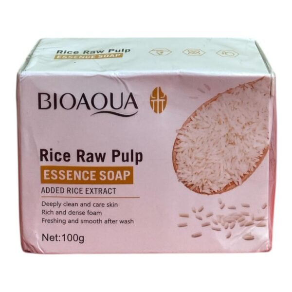 Jabón de arroz blanco