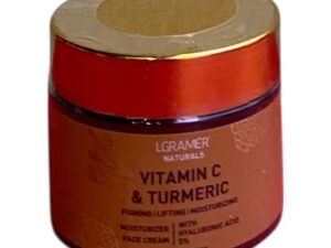 Crema facial con vitamina c y cúrcuma