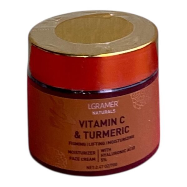 Crema facial con vitamina c y cúrcuma