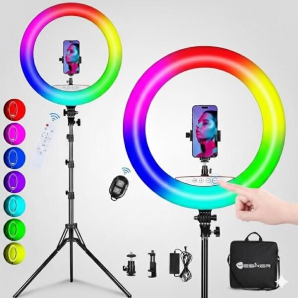 Aro de Luz LED RGB profesional