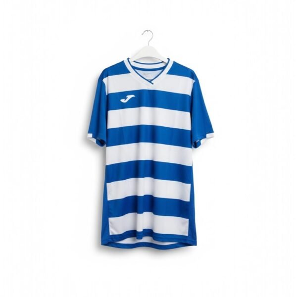 Camiseta deportiva Joma - Diseño de rayas horizontales.