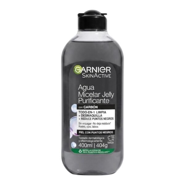 Agua Micelar Jelly Purificante con Carbón Garnier