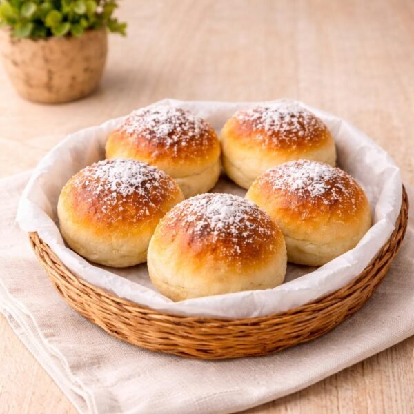 Bollos de azúcar artesanales