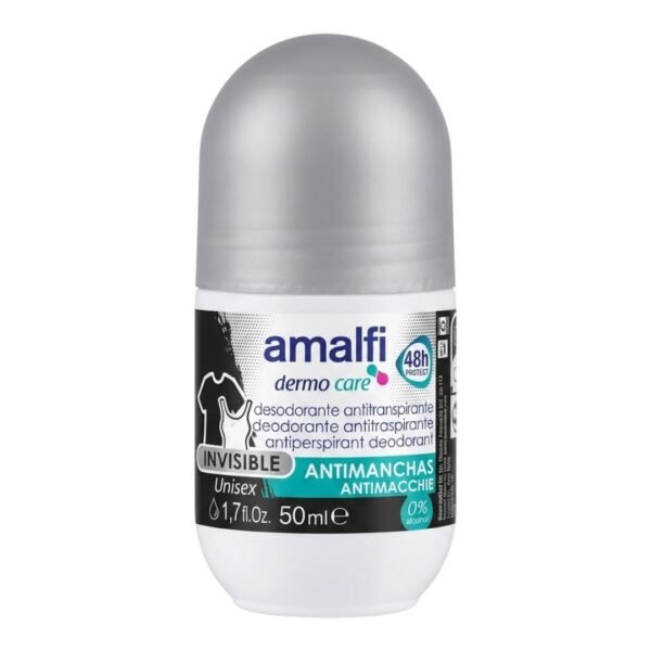Desodorante unisex antitranspirante, invisible y antimanchas Amalfi Dermo Care