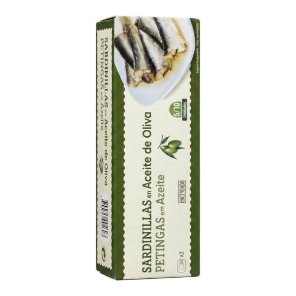 Sardinillas en Aceite de Oliva Hacendado