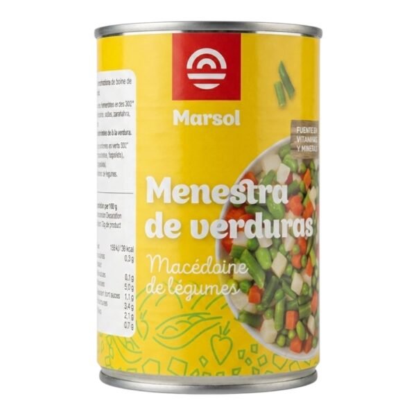 Menestra de verduras Marsol.