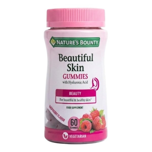 Nature's Bounty Beautiful Skin Gummies con ácido hialurónico
