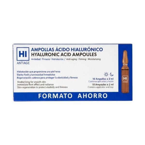 Ampollas Ácido Hialurónico Antiage