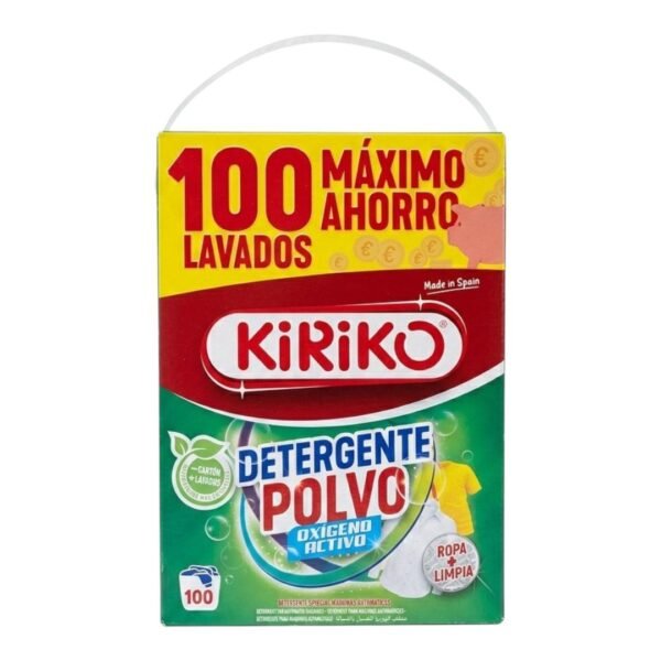 Detergente en polvo KiRiKO Oxígeno Activo