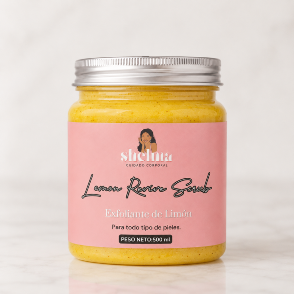 Exfoliante Natural de Limón