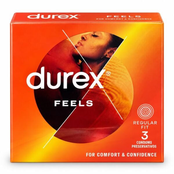 Preservativos Durex Feels For Comfort & Confidence Regular Fit