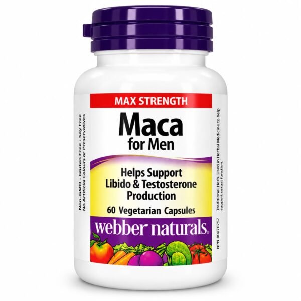 Maca for Men Max Strength Webber Naturals