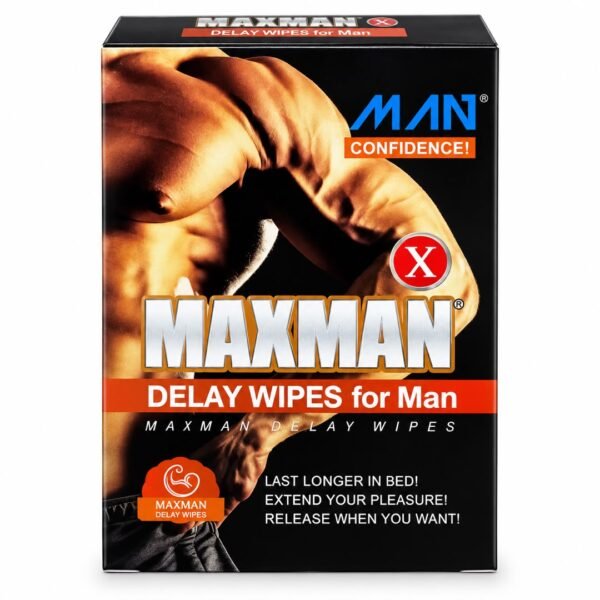 Toallitas retardantes Maxman Delay Wipes para hombres