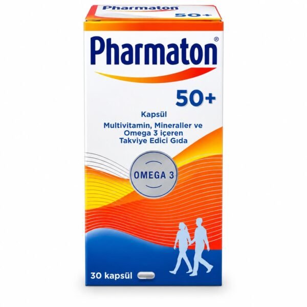 Pharmaton 50+ Kapsül Takviye Edici Gıda